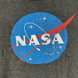 NASA Logo T-Shirt By Fifth Sun - Cotton & Polyester Blend - Unisex Adult Size La